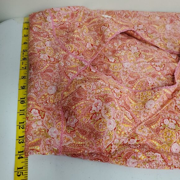 Vintage Moda International Womens Y2K Babydoll Lace Trim Dress Size 4 Preppy - Picture 7 of 11